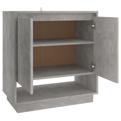 vidaXL Příborník betonově šedý 70 x 41 x 75 cm kompozitní dřevo