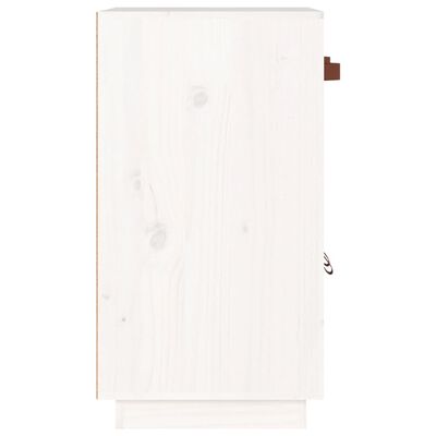 vidaXL Příborník bílý 65,5 x 40 x 75 cm masivní borové dřevo