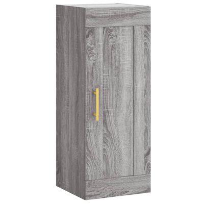 vidaXL Skříň highboard šedá sonoma 34,5 x 34 x 180 cm kompozitní dřevo