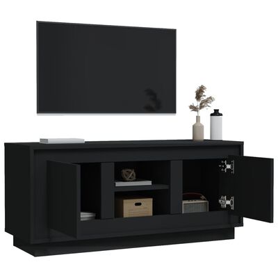 vidaXL TV skříňka černá 102 x 35 x 45 cm kompozitní dřevo