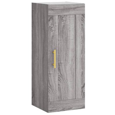 vidaXL Skříň highboard šedá sonoma 34,5 x 34 x 180 cm kompozitní dřevo