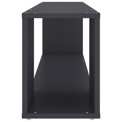 vidaXL TV stolek šedý 100 x 24 x 32 cm dřevotříska