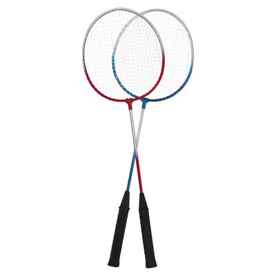 vidaXL Badmintonová sada se 4 raketami a sítí 620 x 151 cm