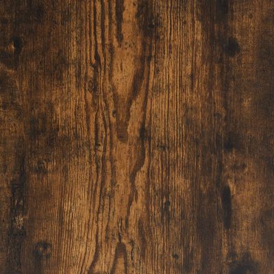 vidaXL Psací stůl kouřový dub 149 x 149 x 75 cm kompozitní dřevo