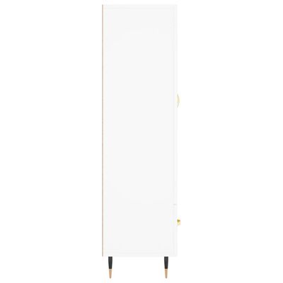 vidaXL Skříň highboard bílá 69,5 x 31 x 115 cm kompozitní dřevo