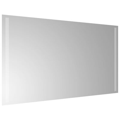 vidaXL Koupelnové zrcadlo s LED osvětlením 50 x 90 cm