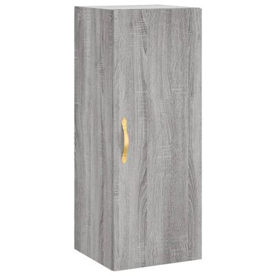 vidaXL Skříň highboard šedá sonoma 34,5 x 34 x 180 cm kompozitní dřevo