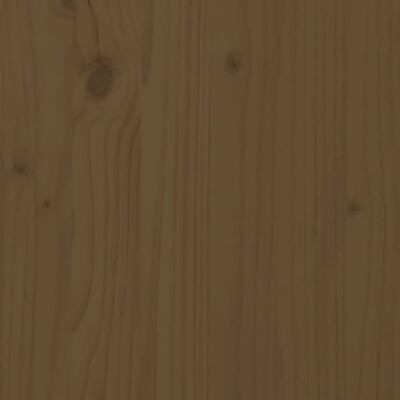 vidaXL Stojan na monitor medově hnědý 50x24x16 cm masivní borové dřevo