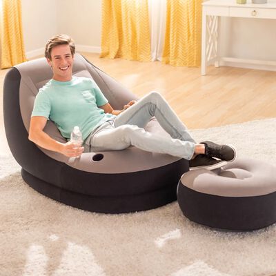 Intex Nafukovací křeslo s pufem Ultra Lounge Relax 68564NP