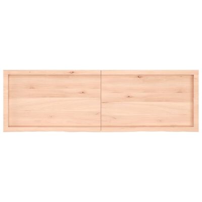 vidaXL Koupelnová deska 160x50x(2-6) cm neošetřené masivní dřevo