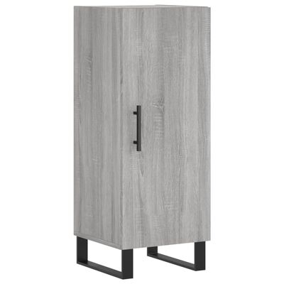 vidaXL Skříň highboard šedá sonoma 34,5 x 34 x 180 cm kompozitní dřevo