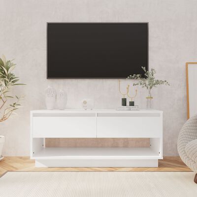 vidaXL TV skříňka bílá 102 x 41 x 44 cm kompozitní dřevo