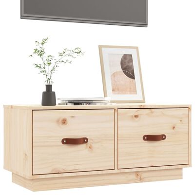 vidaXL TV skříňka 80 x 34 x 35 cm masivní borové dřevo