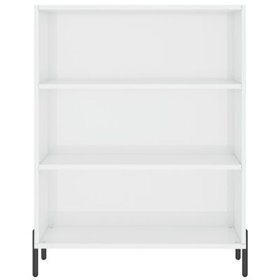 vidaXL Skříň highboard lesklá bílá 69,5 x 34 x 180 cm kompozitní dřevo