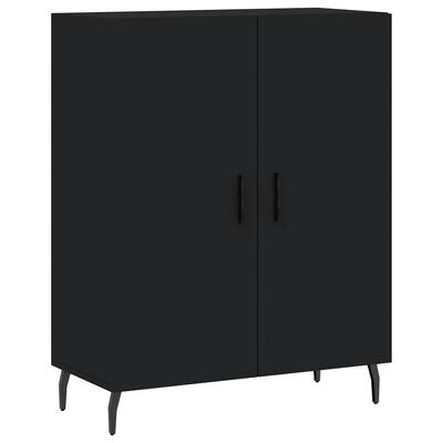 vidaXL Skříň highboard černá 69,5 x 34 x 180 cm kompozitní dřevo