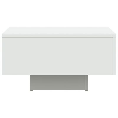 vidaXL Konferenční stolek bílý 60 x 60 x 31,5 cm dřevotříska