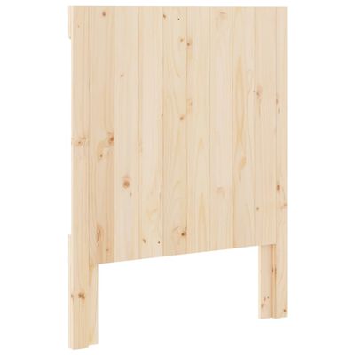 vidaXL Čelo postele 80 x 104 cm masivní borové dřevo