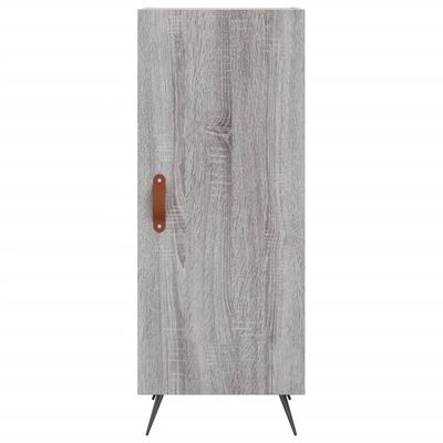 vidaXL Skříň highboard šedá sonoma 34,5 x 34 x 180 cm kompozitní dřevo