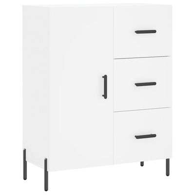 vidaXL Skříň highboard bílá 69,5 x 34 x 180 cm kompozitní dřevo