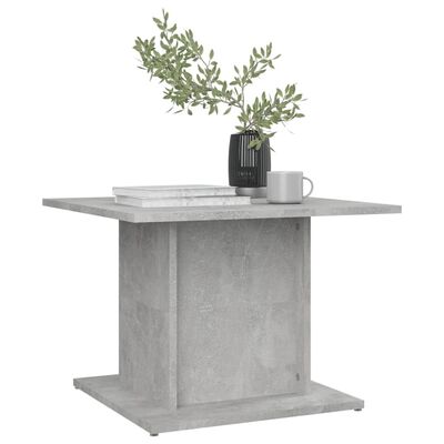 vidaXL Konferenční stolek betonově šedý 55,5 x 55,5 x 40 cm kompozit