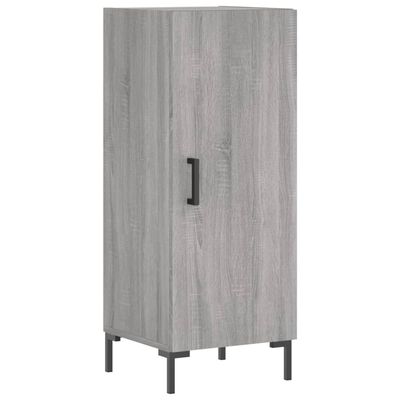 vidaXL Skříň highboard šedá sonoma 34,5 x 34 x 180 cm kompozitní dřevo