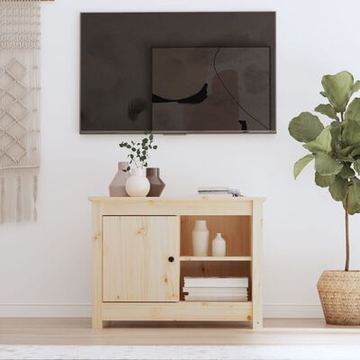 vidaXL TV skříňka 70 x 36,5 x 52 cm masivní borové dřevo