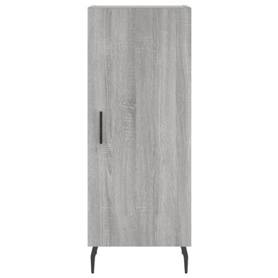 vidaXL Skříň highboard šedá sonoma 34,5 x 34 x 180 cm kompozitní dřevo