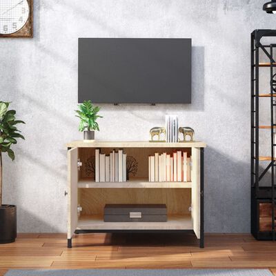 vidaXL TV skříňka s dvířky dub sonoma 60 x 35 x 45 cm kompozitní dřevo