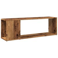 vidaXL TV stolek old wood 100 x 24 x 32 cm kompozitní dřevo