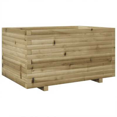 vidaXL Zahradní truhlík 90 x 60 x 49,5 cm impregnované borové dřevo