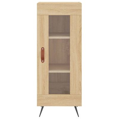 vidaXL Skříň highboard dub sonoma 34,5 x 34 x 180 cm kompozitní dřevo