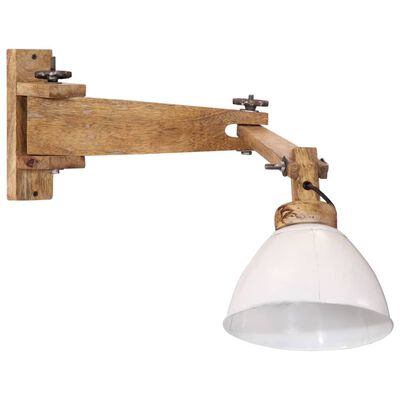 vidaXL Nástěnná lampa 25 W bílá E27