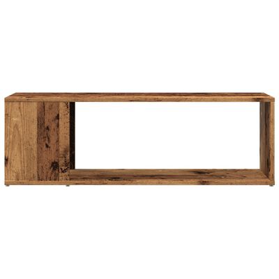 vidaXL TV stolek old wood 100 x 24 x 32 cm kompozitní dřevo