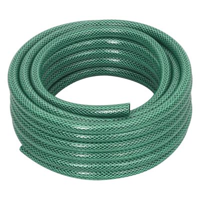 vidaXL Zahradní hadice se sadou koncovek zelená 0,5" 10 m PVC