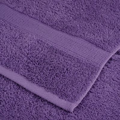 vidaXL Premium ručníky SOLUND 2 ks fialové 50 x 100 cm 600 g/m²