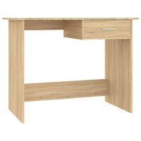 vidaXL Psací stůl dub sonoma 100 x 50 x 76 cm kompozitní dřevo