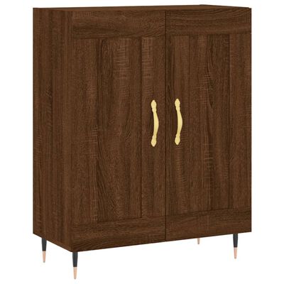 vidaXL Skříň highboard hnědý dub 69,5 x 34 x 180 cm kompozitní dřevo