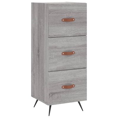 vidaXL Skříň highboard šedá sonoma 34,5 x 34 x 180 cm kompozitní dřevo