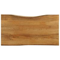 vidaXL Stolní deska 120 x 60 x 3,8 cm živá hrana mangovníkové dřevo