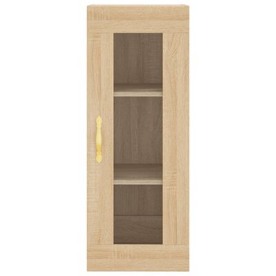 vidaXL Skříň highboard dub sonoma 34,5 x 34 x 180 cm kompozitní dřevo