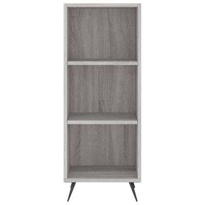 vidaXL Skříň highboard šedá sonoma 34,5 x 34 x 180 cm kompozitní dřevo