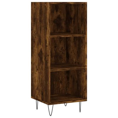 vidaXL Skříň highboard kouřový dub 34,5 x 34 x 180 cm kompozitní dřevo