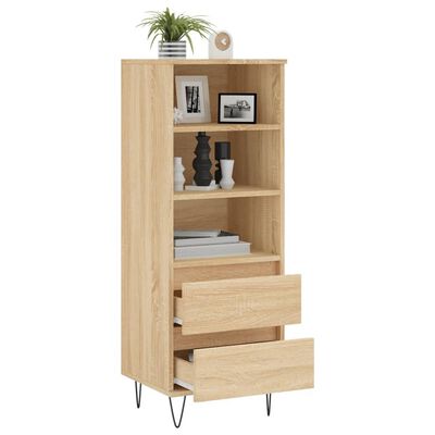 vidaXL Skříň highboard dub sonoma 40 x 36 x 110 cm kompozitní dřevo