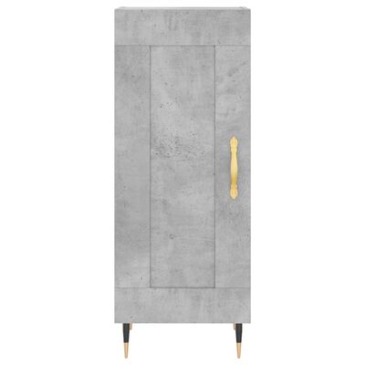 vidaXL Skříň highboard betonově šedá 34,5x34x180 cm kompozitní dřevo