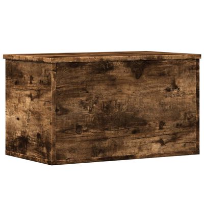 vidaXL Úložný box kouřový dub 60 x 35 x 35 cm kompozitní dřevo