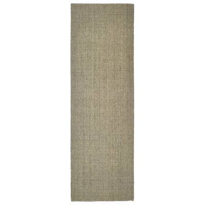 vidaXL Sisalový koberec pro škrabací sloupek taupe 80 x 250 cm