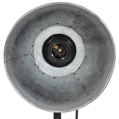 vidaXL Stolní lampa 25 W vintage stříbrná 17 x 17 x 50 cm E27