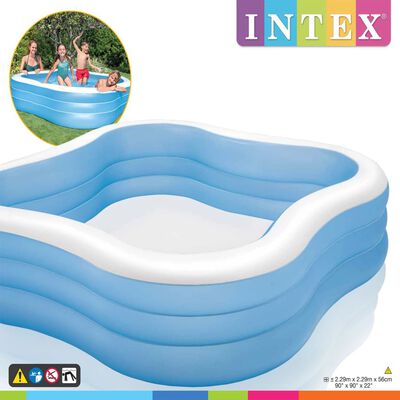 Intex Nafukovací bazén Beach Wave 229 x 229 x 56 cm 57495NP