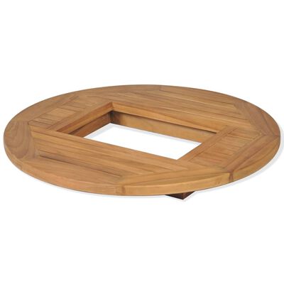 vidaXL Stolní deska na basu piva, teak, 70 cm