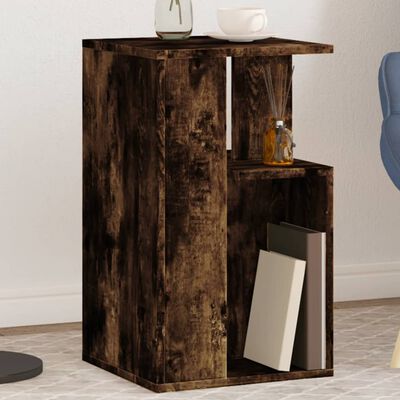 vidaXL Odkládací stolek kouřový dub 35 x 35 x 60 cm kompozitní dřevo